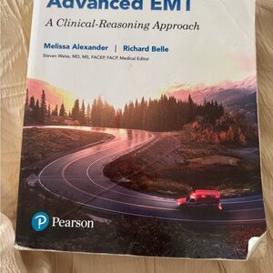 Pearson Advanced EMT Textbook with Scenic Cover